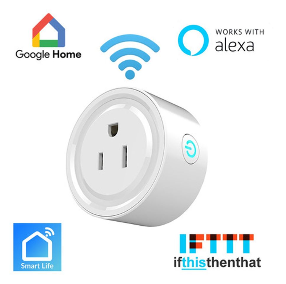 Fashion Ehome Enchufe Inteligente Con Wi-fi, Smart Plug Amazon Alexa ...