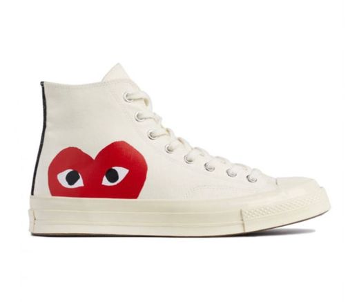 Gdg X Converse Red Heart Chuck Taylor All Star 70 High