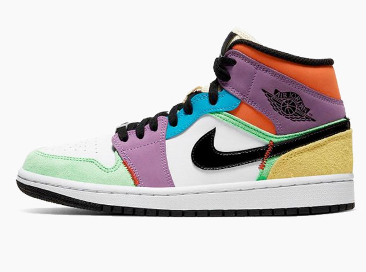Social Jordan 1 Mid SE Multi-Color 