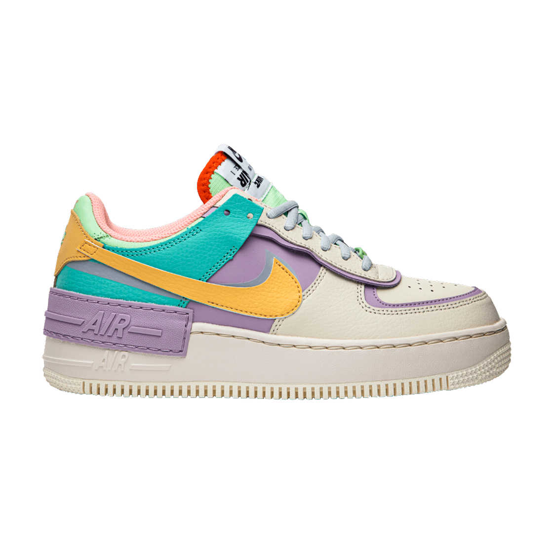 Social Nike Air Force 1 pastels shadow