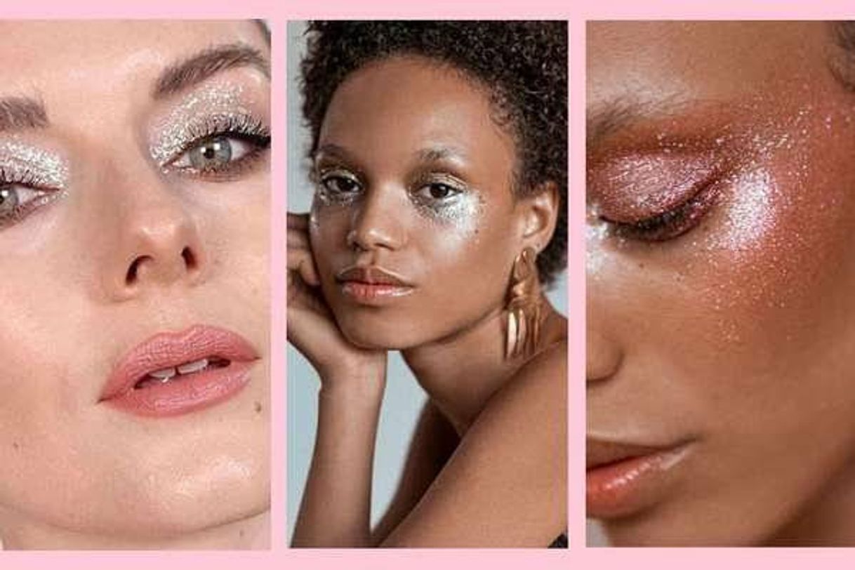 Moda Maquiagem com glitter: 6 opções lindas para brilhar neste fim de ano