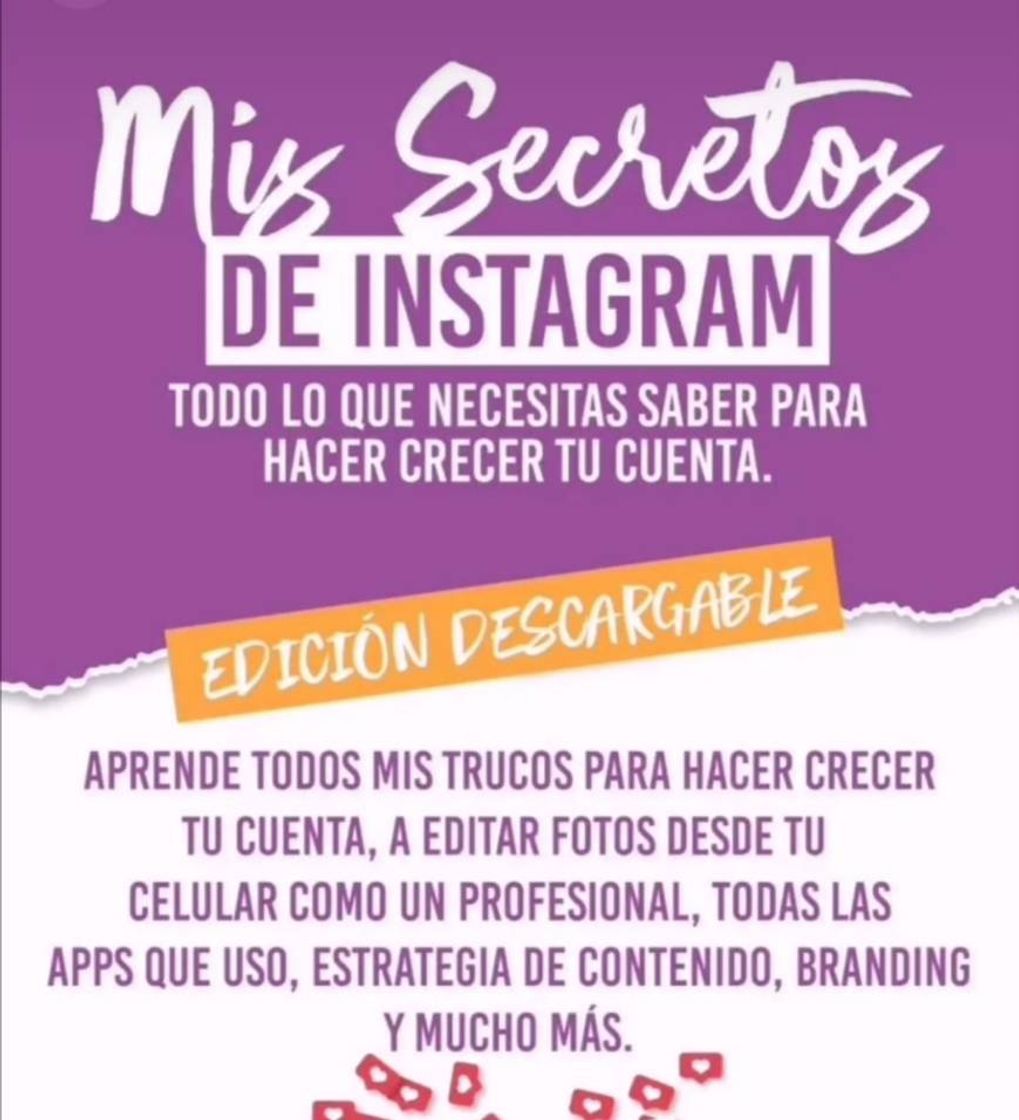 Moda Curso Online: MIS SECRETOS DE INSTAGRAM 