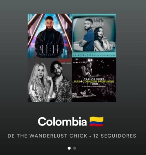 Mi playlist de Spotify para tu viaje a Colombia ✈️❤️