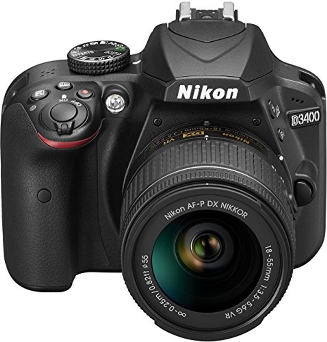 Electrónica Nikon D3400 - Kit de cámara réflex digital de 24.2 MP con