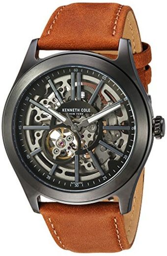 Kenneth Cole New York - Reloj de vestir automático para hombre, acero