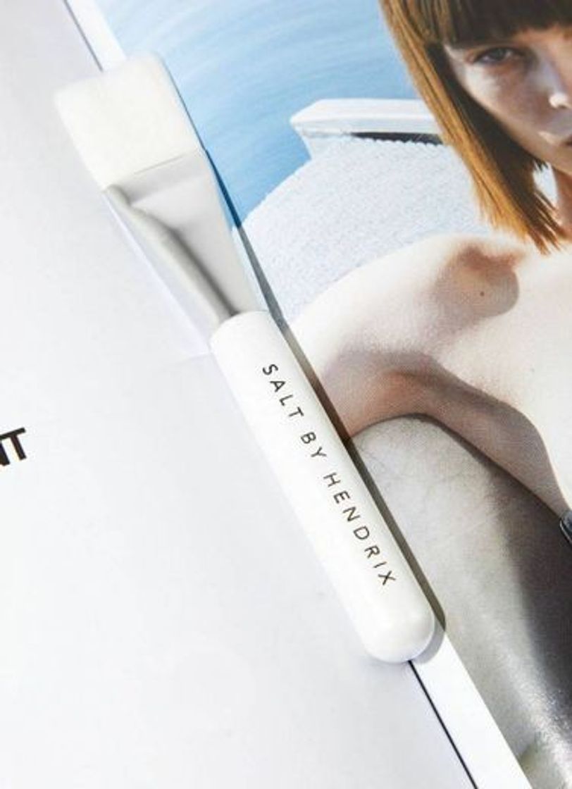 Social Pincel de máscara facial - branco