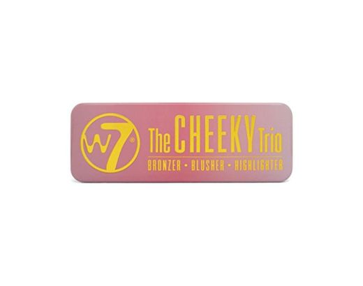 W7 The Cheeky Trío Paleta 3 en 1 con Bronceador