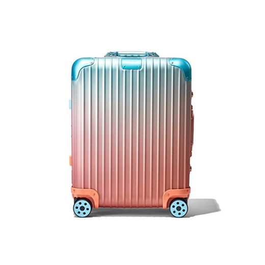 RIMOWA X ALEX ISRAEL ORIGINAL CABIN PLUS MULTIWHEEL SUITECASE ORANGE