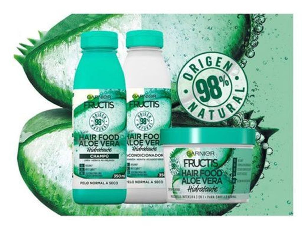 Product Garnier Fructis XES04516 Cofre Hair Food Aloe Vera Hidratante para Pelo Normal