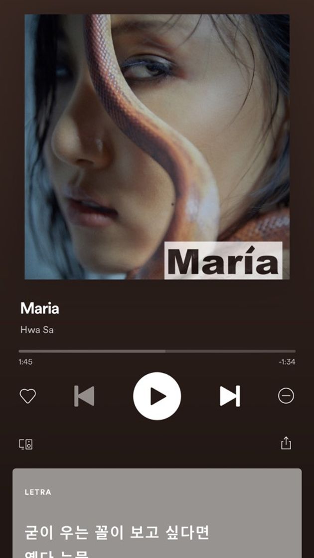 Canción Maria -Hwa Sa