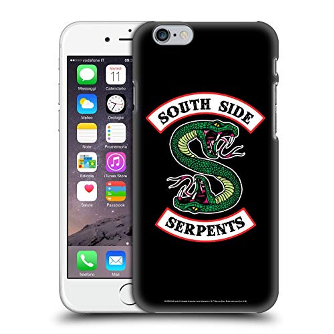 Producto Official Riverdale South Side Serpents Graphic Art Hard Back Case Compatible for