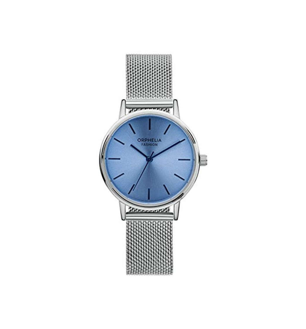Social Orphelia Reloj Analógico para Mujer de Cuarzo con Correa en Acero Inoxidable OF714806