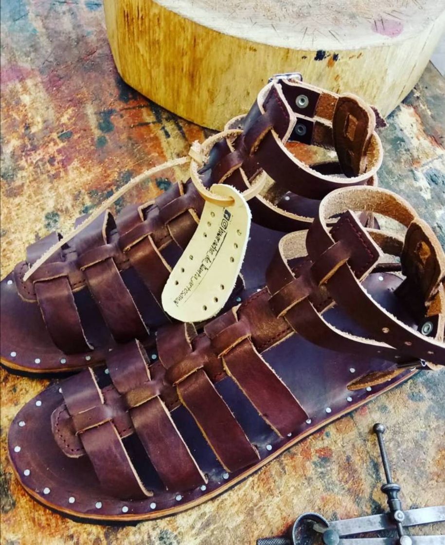 Moda Huaraches de llanta artesanal