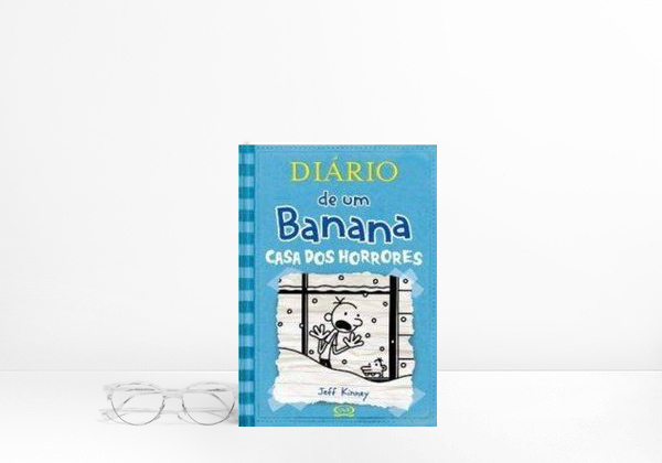 Book Livro Diário de um banana: Casa dos horrores 