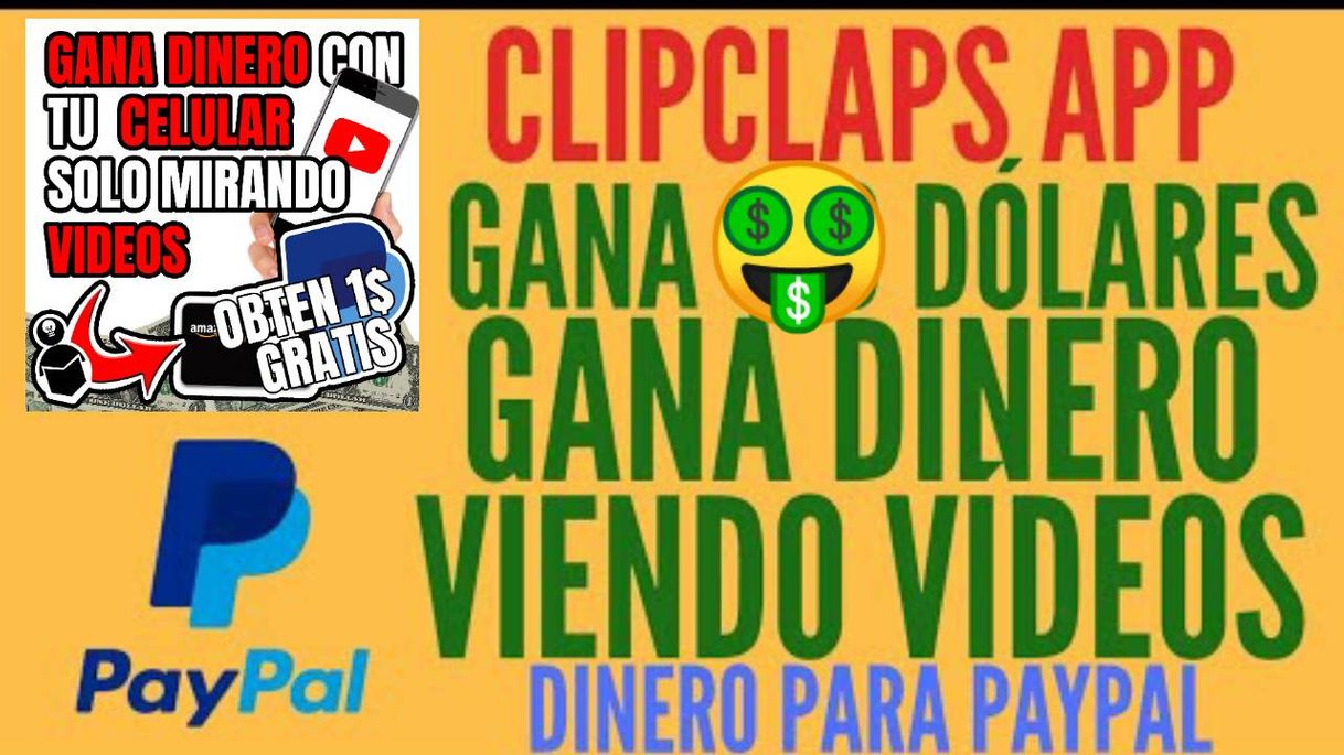 Social Clipclaps ganar dinero viendo vídeos y jugando fácil- rapido