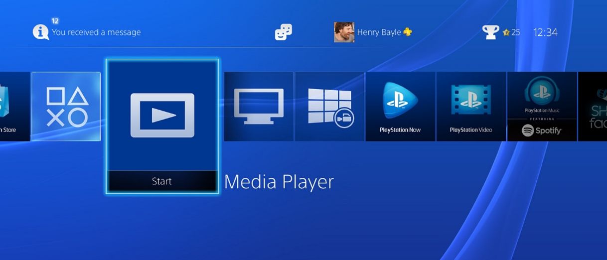 Aplicaciones Media Server Reproduzir Arquivos No PS4