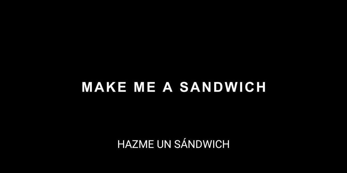 Fashion Make Me a Sandwich - [Short Horror Film] - YouTube