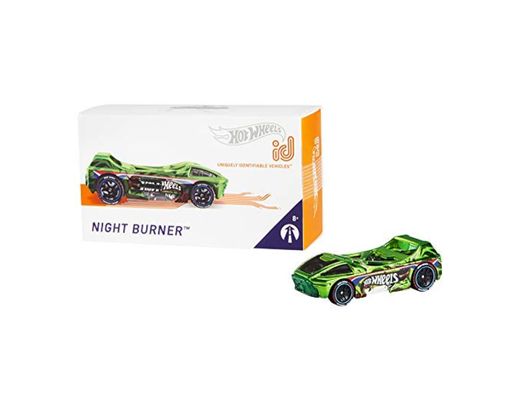 Mattel - Hot Wheels ID Vehículo de juguete,  coche Night Burner,