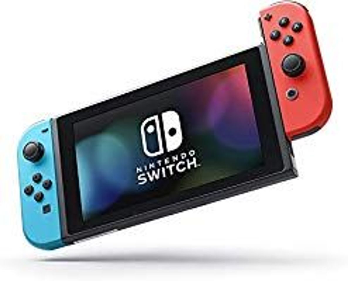 Social Nintendo Switch - Consola color Azul Neón/Rojo Neón: Amazon.es ...