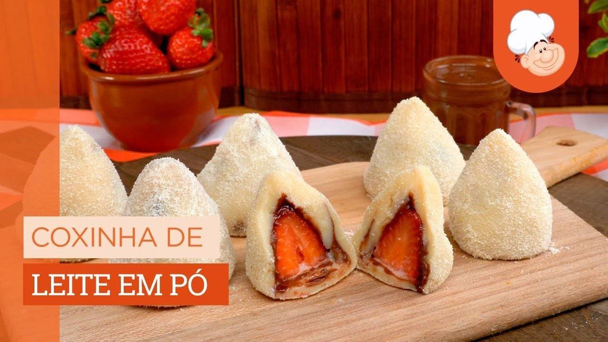 Moda Coxinha de leite em pó