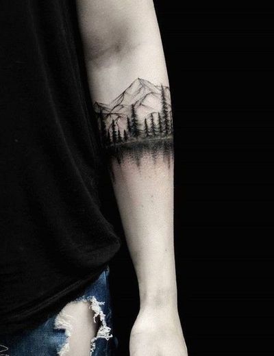 Forest tattoo 