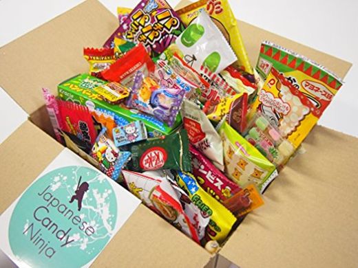 52 Japanese Candy and Snack Okashi Set