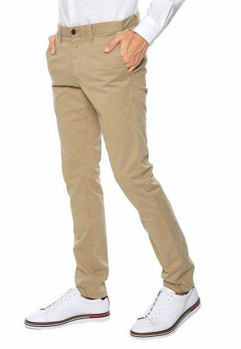 Social Pantalón Camel Tommy Hilfiger

