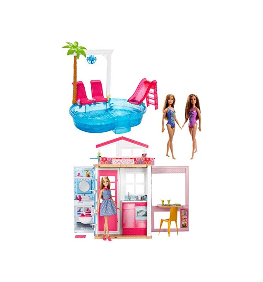 Product Barbie fxn66 Big Box buildup Pool Party