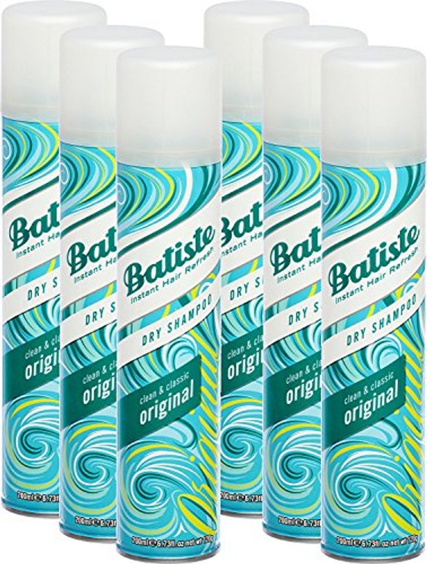 Social Batiste seco Champú Dry Clean & Classic Original, fresca pelo para todos