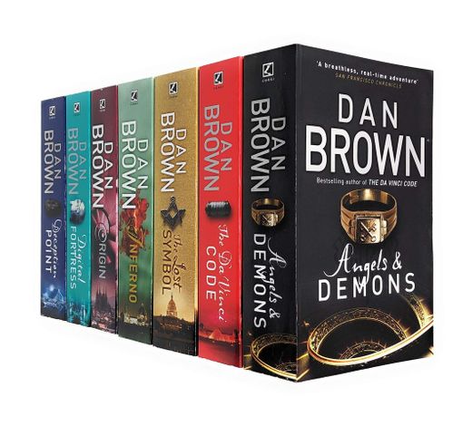 Robert Langdon Colección de 7 libros de Dan Brown