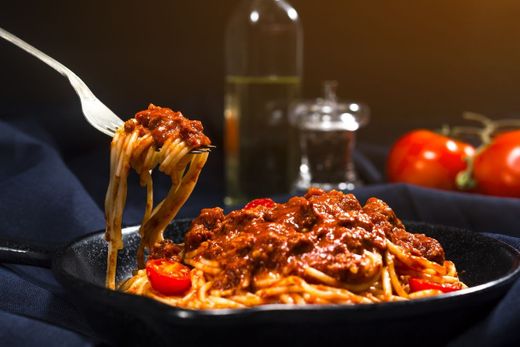 Spaghetti a la boloñesa 