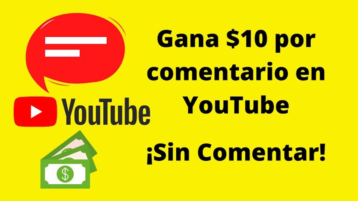 Moda Gana $ 10 por comentario de YouTube (forma fácil de ganar)