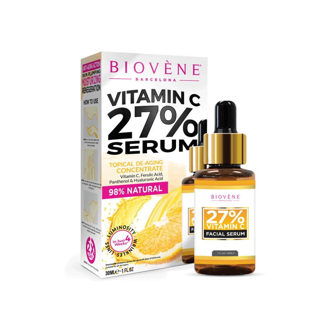 Product Serum Antiedad 27% Vitamina C BIOVENE Sérum facial anti