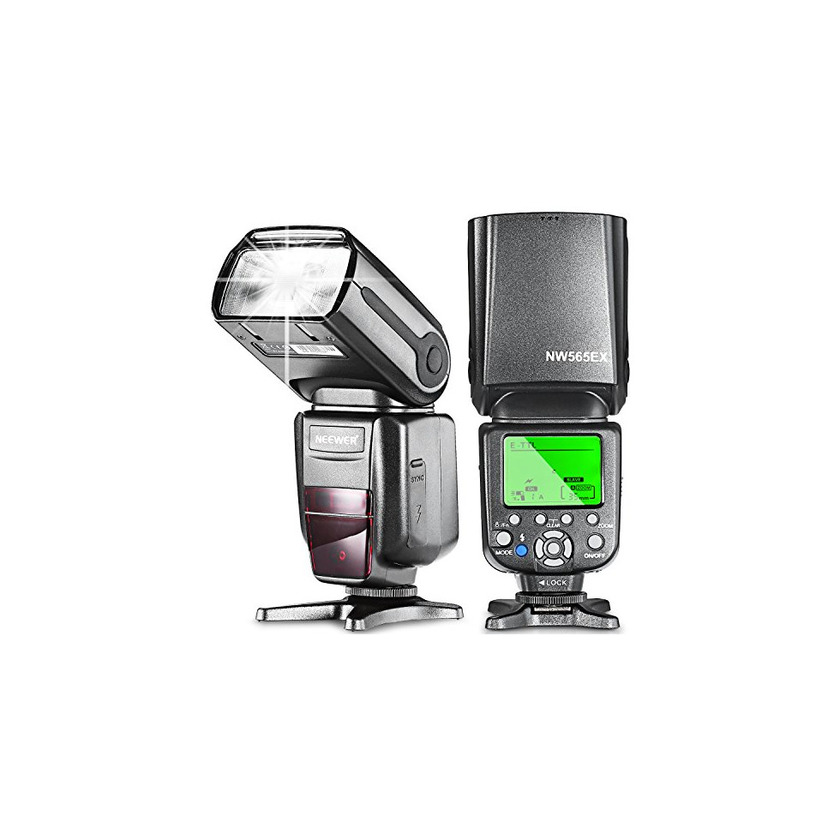 Electrónica Neewer NW565EX E-TTL Flash Esclavo Speedlite para Canon 7D Mark II 5D