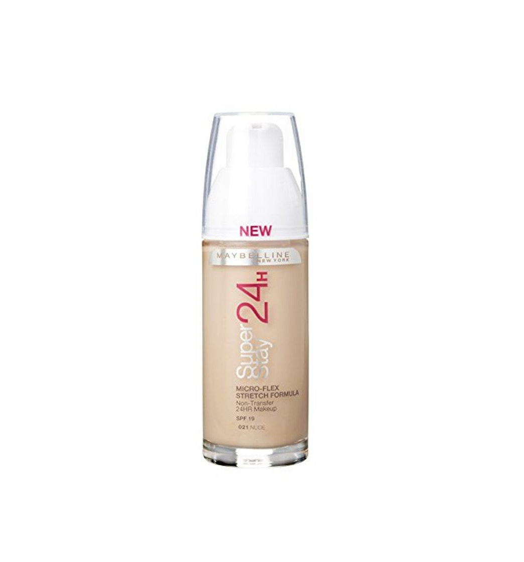 Beauty Maybelline Superstay 24HRS 21 Nude Beige Frasco dispensador - base de maquillaje