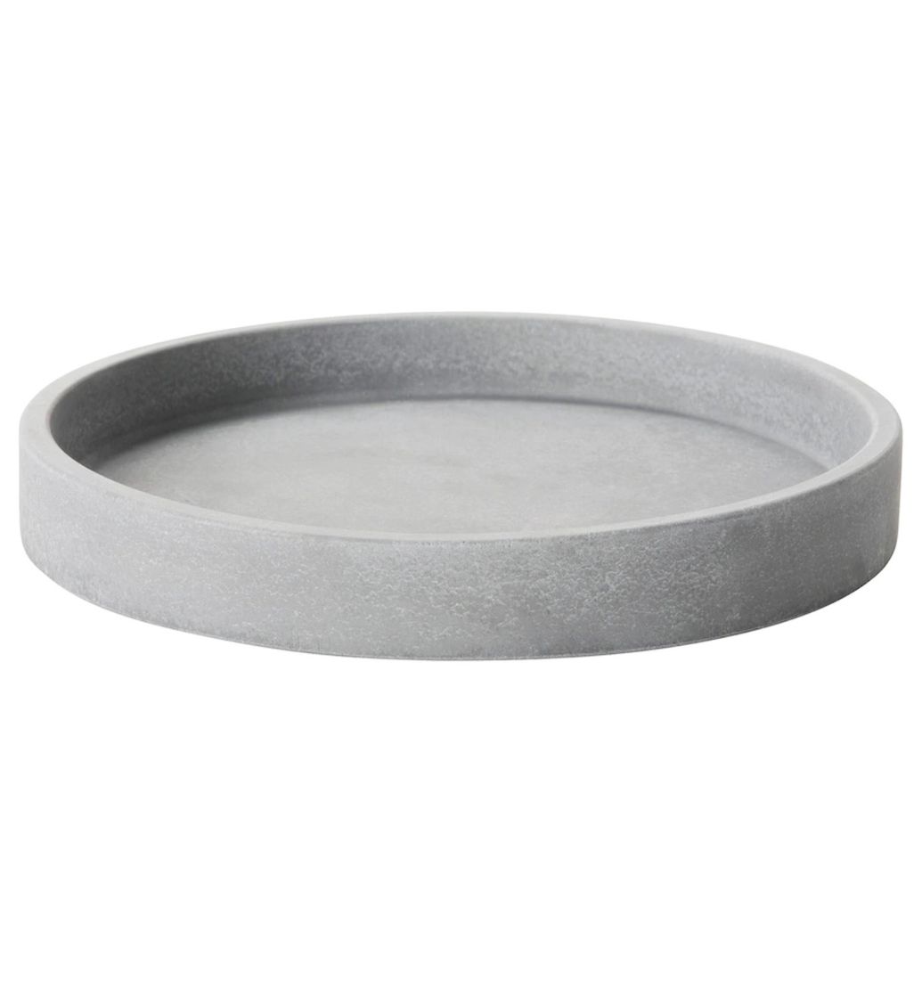 Fashion BOYSENBÄR Plato para maceta, int/ext gris claro, 15 cm - IKEA