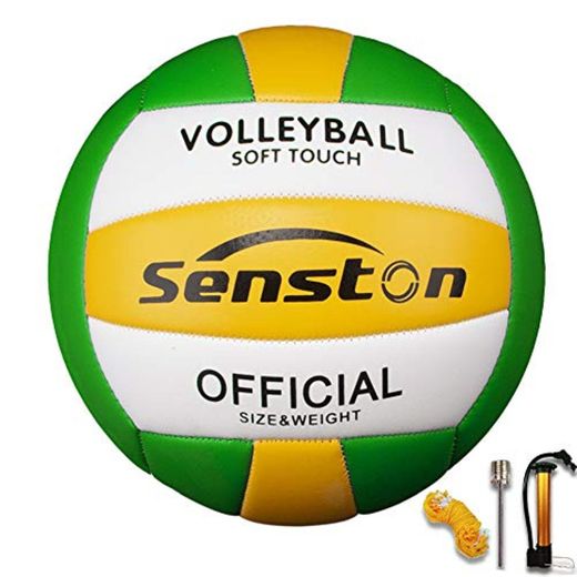 Senston Balon Voleibol Tacto Suave Voleibol de Entrenamiento