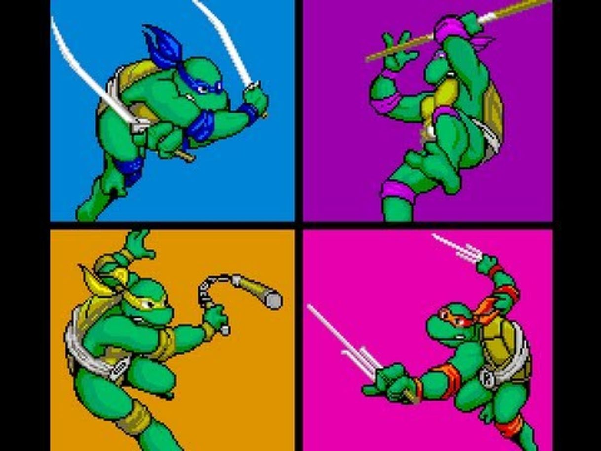 Fashion TMNT arcade game (1989) - YouTube