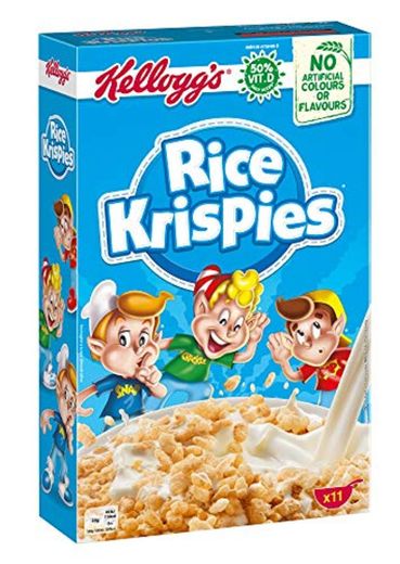 Kellogg's Cereales Rice Krispies  - 2 Paquetes de 340 gr -