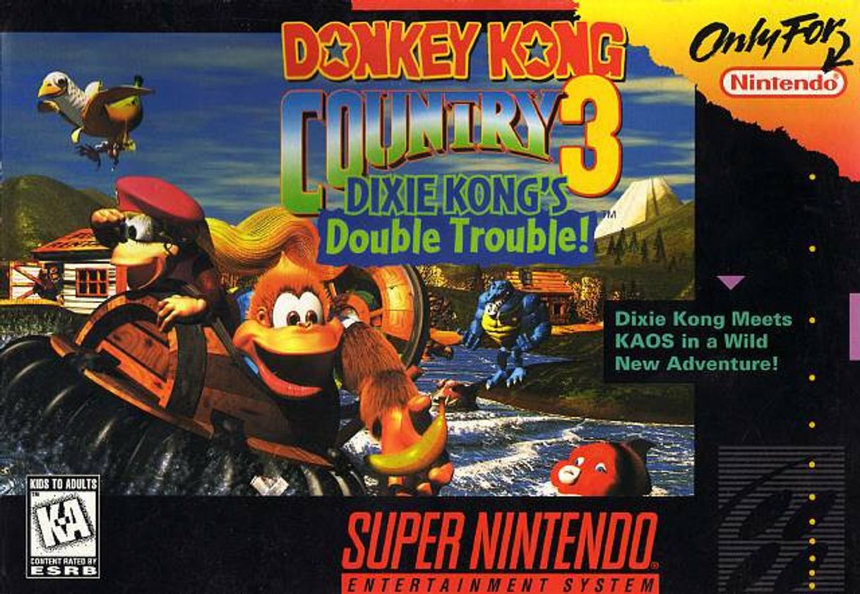 Moda Donkey Kong Country 3: Dixie Kong's Double Trouble