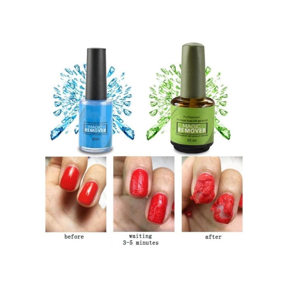 Producto Acetona que “derrete” o esmalte PRO