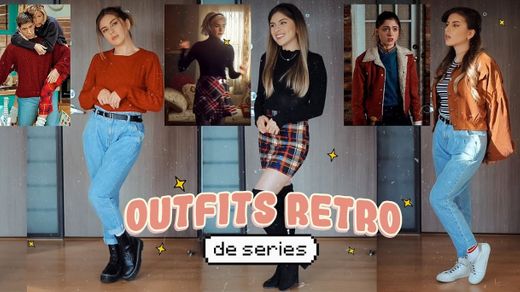 Outfits RETRO 90's inspirados en Series| Camila Dust - YouTube