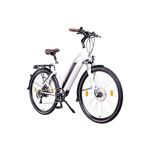NCM Milano Plus Bicicleta eléctrica de Trekking, 250W, Batería 48V 16Ah •