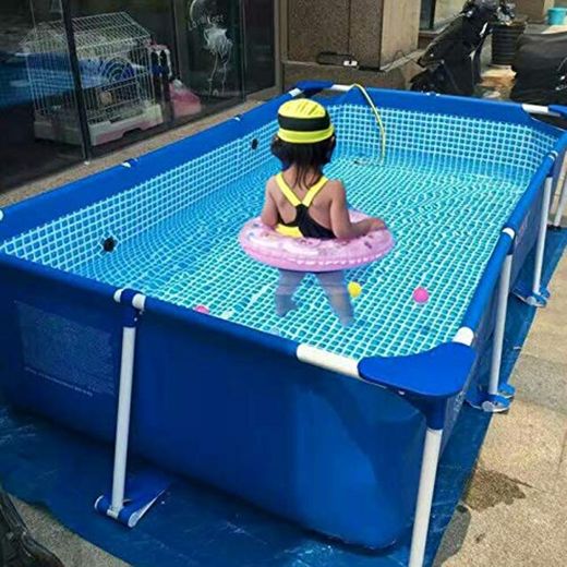 GENETIC Gran Piscina horquillar más Gruesas Hijos Adultos de Gran tamaño casero Plegable Estanque Perros Piscina al Aire Libre