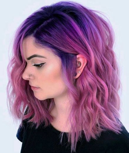 Hair pink