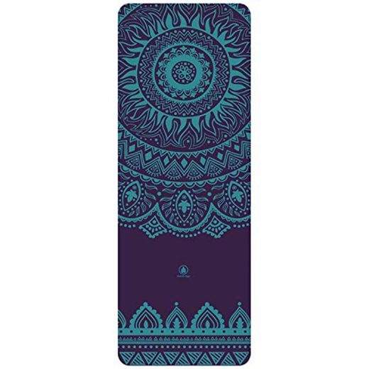 Homfa Esterilla de Yoga Esterilla de Gimnasia de Caucho Natural Yoga Mat