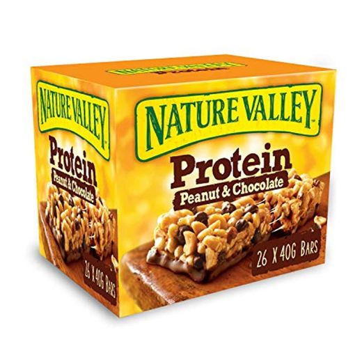 Nature Valley Protein Peanut & Chocolate Gluten Free Cereal Bars 40g