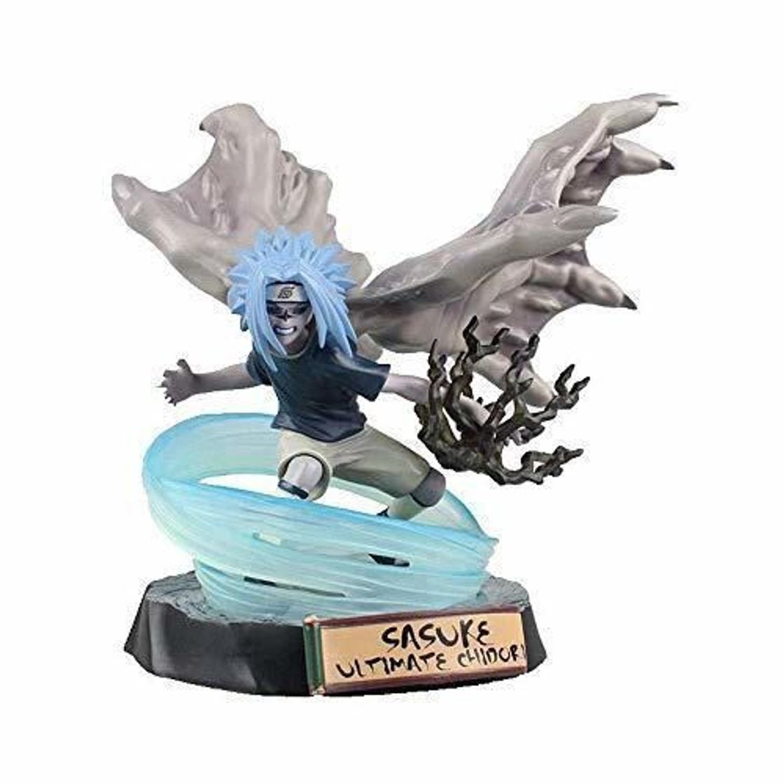 Lugar Regalo Figura de Anime Naruto Uchiha Sasuke Manuscrito Chidori San Diego PVC