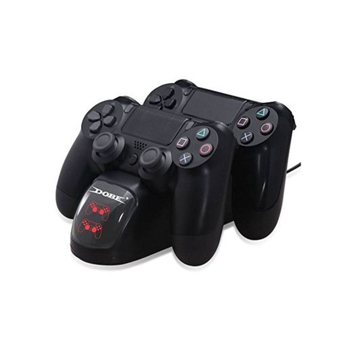 Social Estación de carga para DualShock 4 Controller - ElecGear Rápida Dual Charger