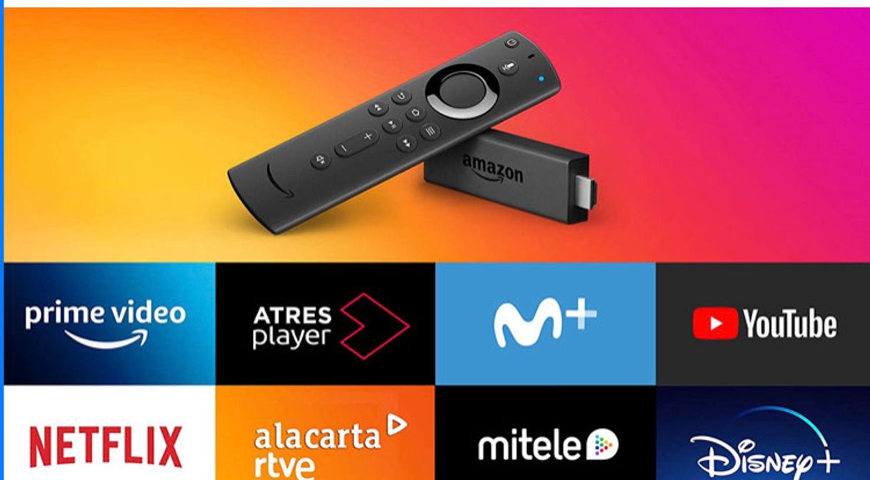 Productos Amazon Fire TV Stick con mando por voz Alexa